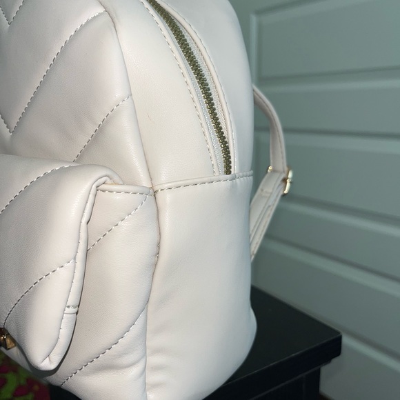 Cream Mini Backpack - Picture 3 of 5